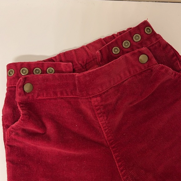 Cloth Diaper Baby corduroy pants by Project Pomona, 9-18 Month, Deep Red - Picture 3 of 5